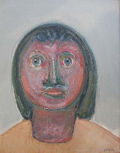 Elle - 2001 - Huile sur toile - 35 x 27 cm (Galerie Claire Corcia, Paris)